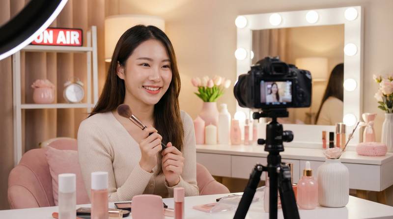 小马拉大车美妆视频教程