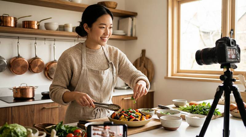 小马拉大车美食视频制作